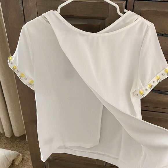 Banana Republic Embellished Blouse XS - Picture 5 of 8